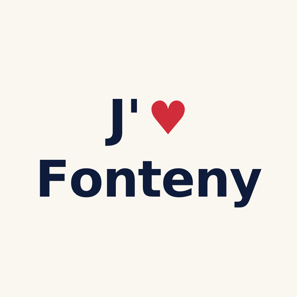 Tasse personnalisée Fonteny — design J'aime Fonteny