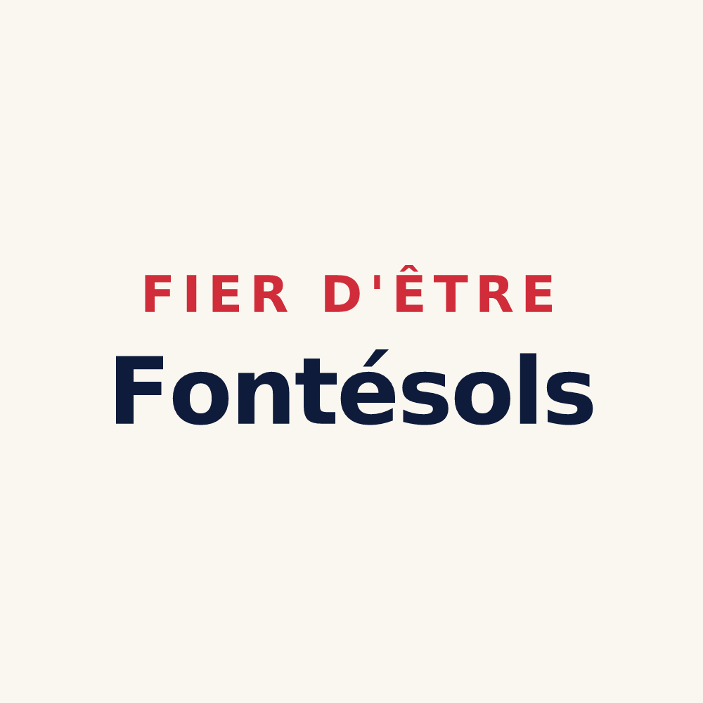 Tasse « Fier d'être Fontésols » — design pour Fontès