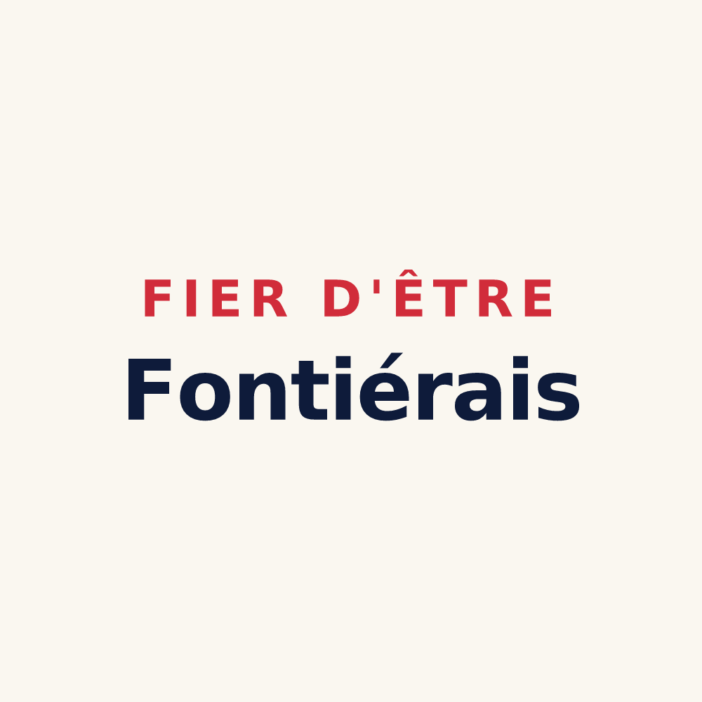 Tasse « Fier d'être Fontiérais » — design pour Fontiers-Cabardès