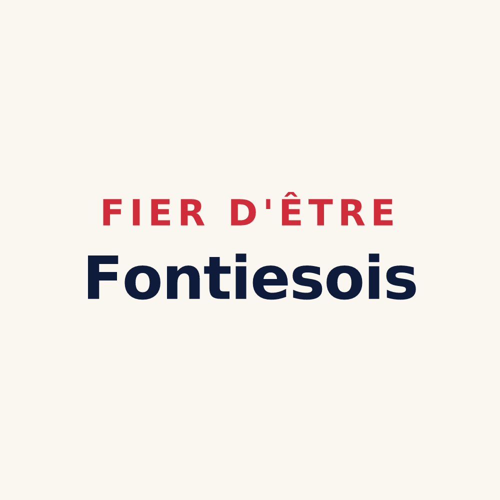 Tasse « Fier d'être Fontiesois » — design pour Fontiès-d'Aude