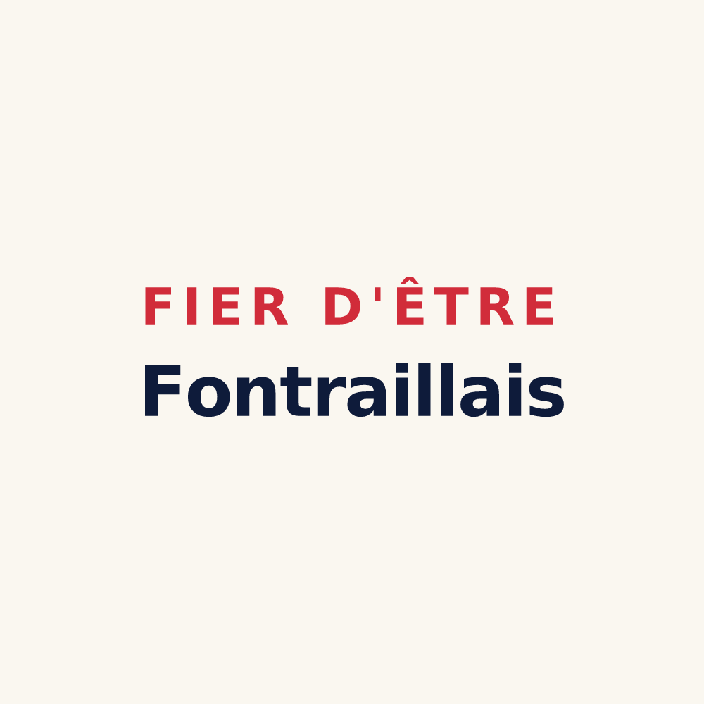 Tasse « Fier d'être Fontraillais » — design pour Fontrailles