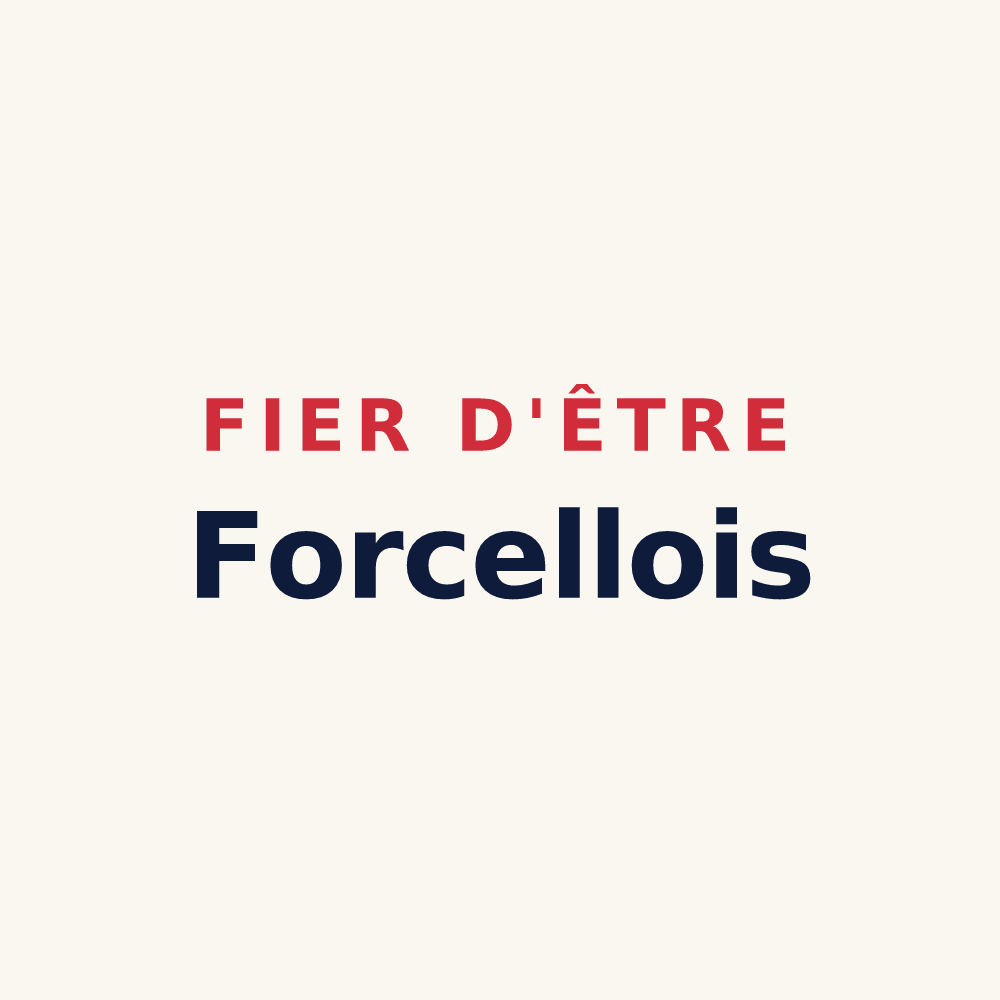 Tasse « Fier d'être Forcellois » — design pour Forcelles-sous-Gugney