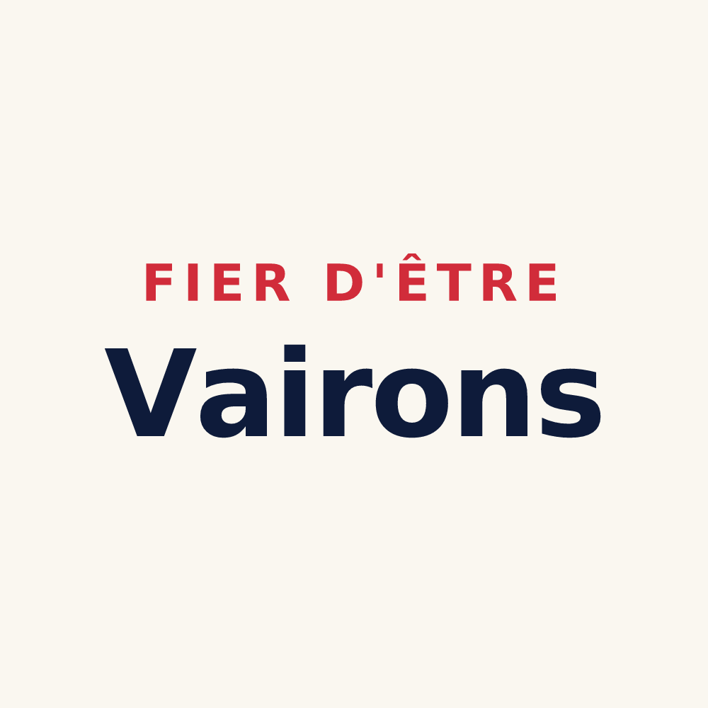 Tasse « Fier d'être Vairons » — design pour Forcey