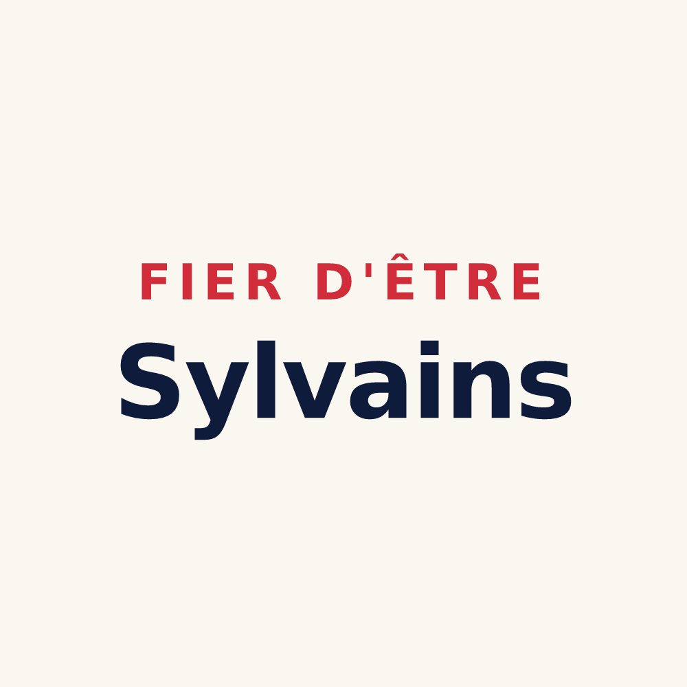 Tasse « Fier d'être Sylvains » — design pour Forest-l'Abbaye