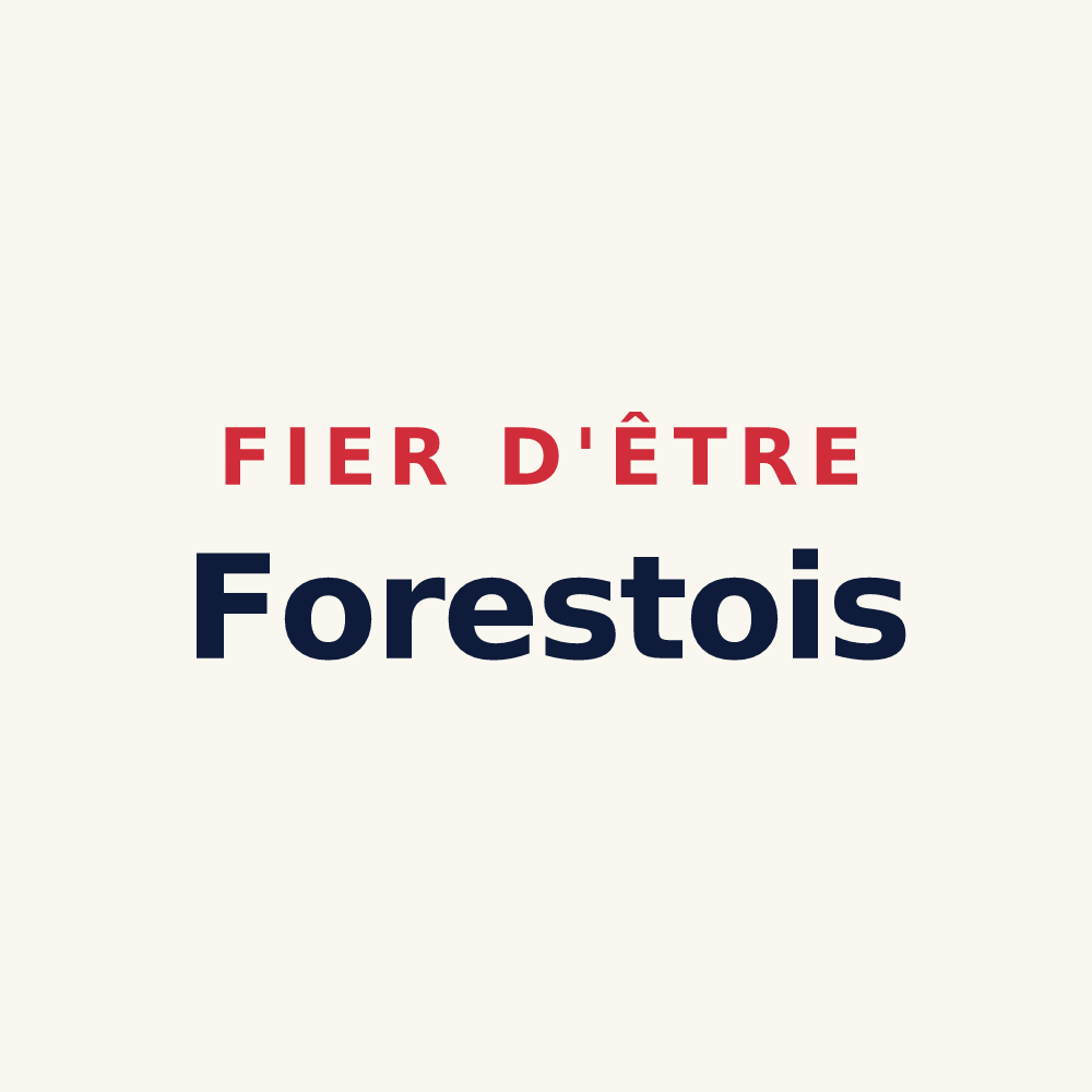 Tasse « Fier d'être Forestois » — design pour Foreste