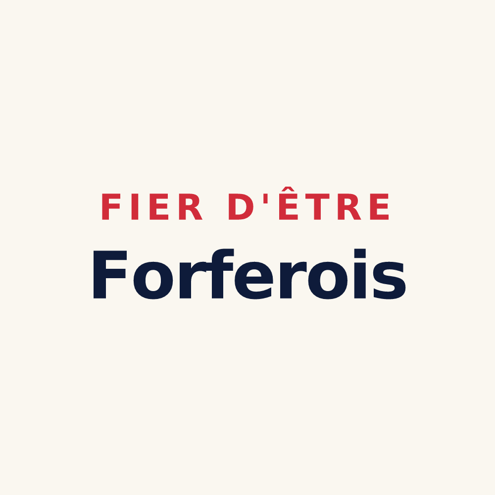 Tasse « Fier d'être Forferois » — design pour Forfry