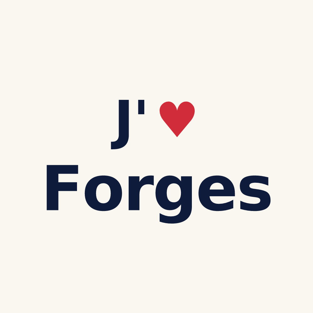 Tasse personnalisée Forges — design J'aime Forges