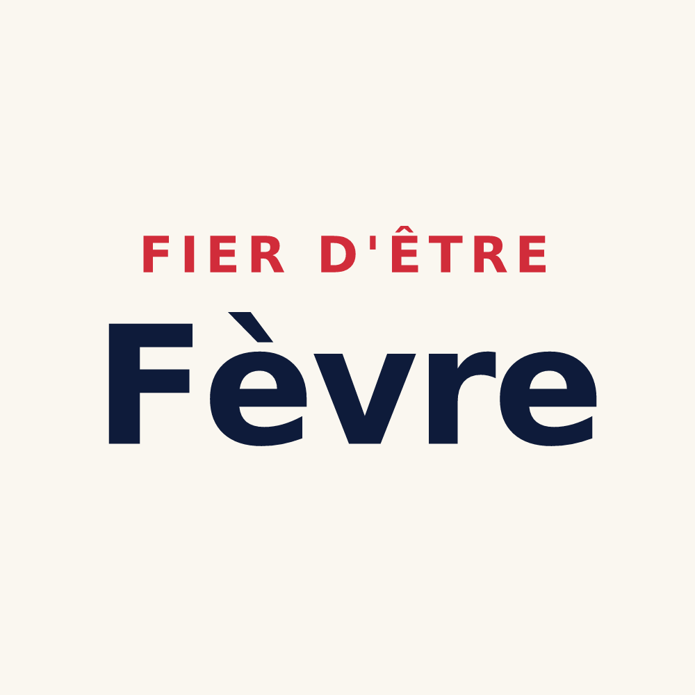 Tasse « Fier d'être Fèvre » — design pour Forges-la-Forêt