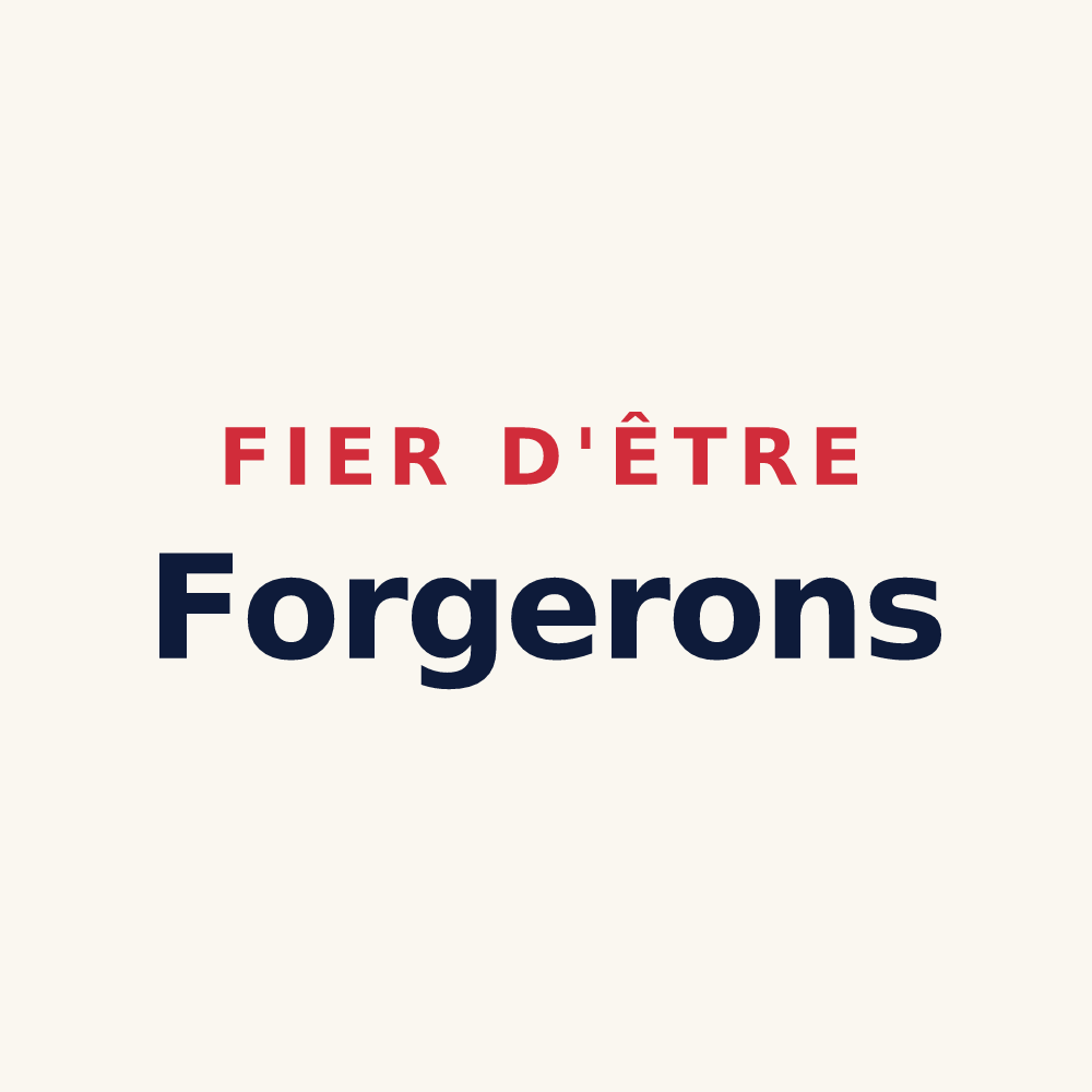 Tasse « Fier d'être Forgerons » — design pour Forges-sur-Meuse