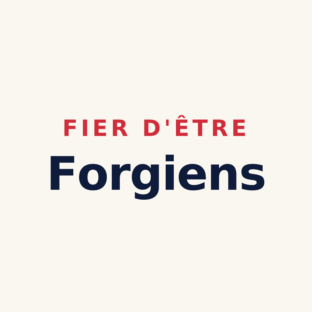 Tasse « Fier d'être Forgiens » — design pour Forges