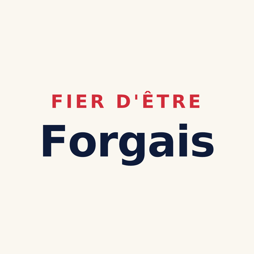 Tasse « Fier d'être Forgais » — design pour Forgues