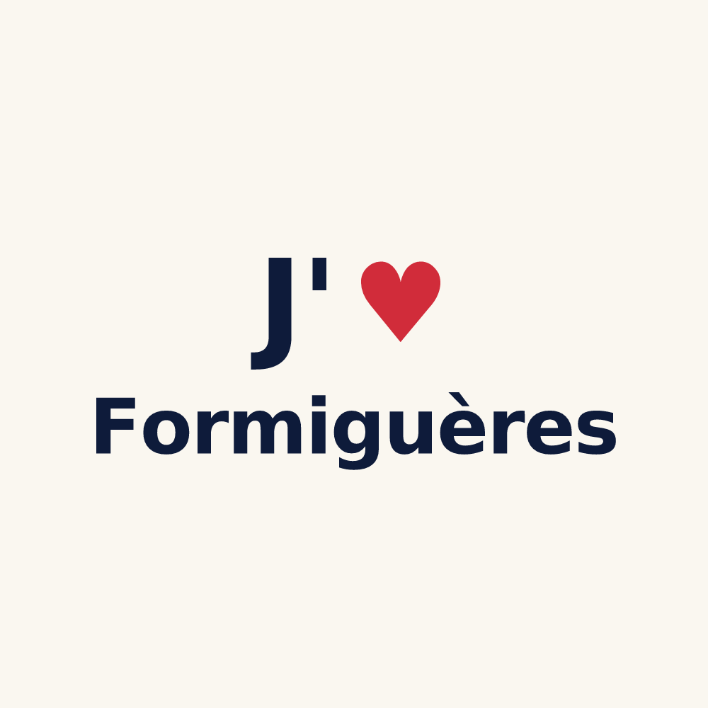 Tasse personnalisée Formiguères — design J'aime Formiguères
