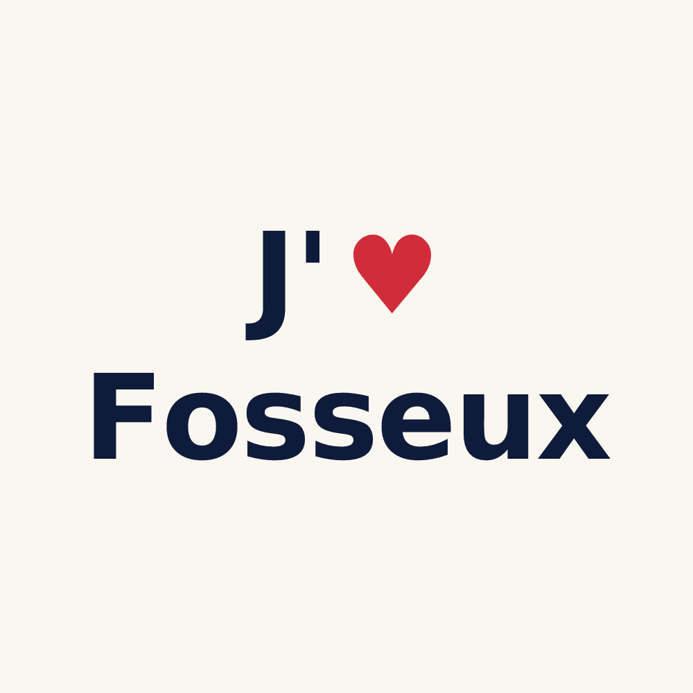 Tasse personnalisée Fosseux — design J'aime Fosseux