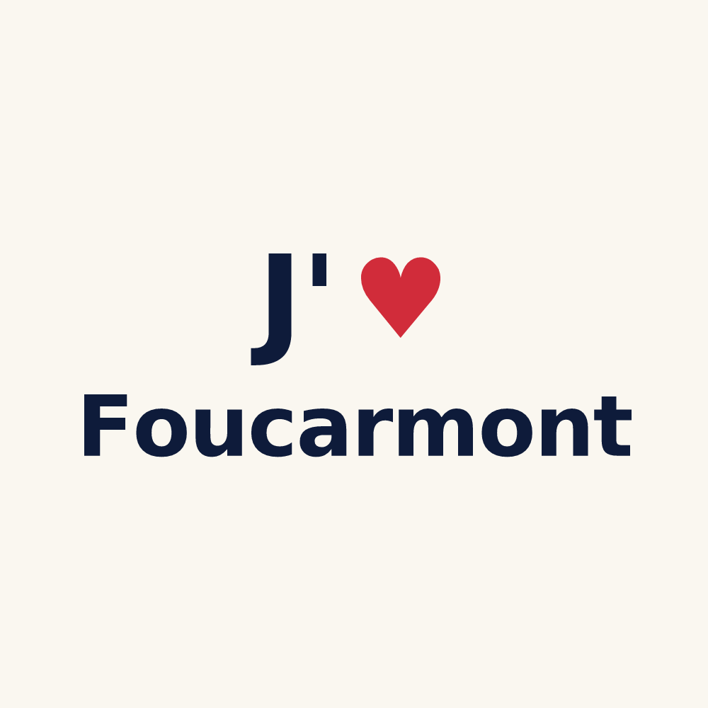Tasse personnalisée Foucarmont — design J'aime Foucarmont