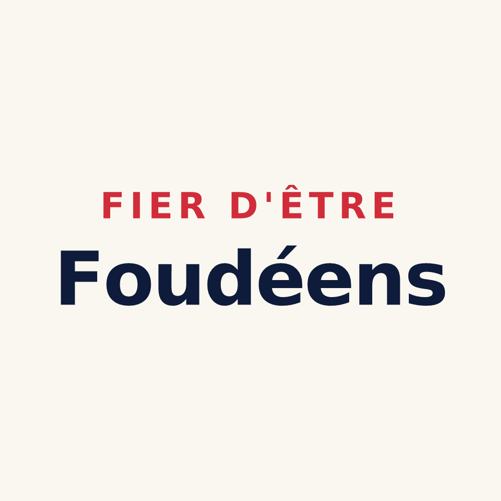 Tasse « Fier d'être Foudéens » — design pour Fouday