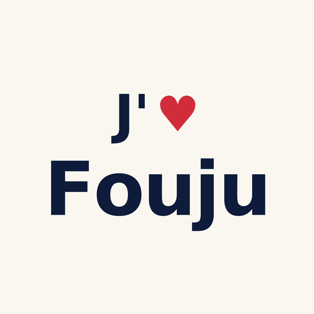 Tasse personnalisée Fouju — design J'aime Fouju