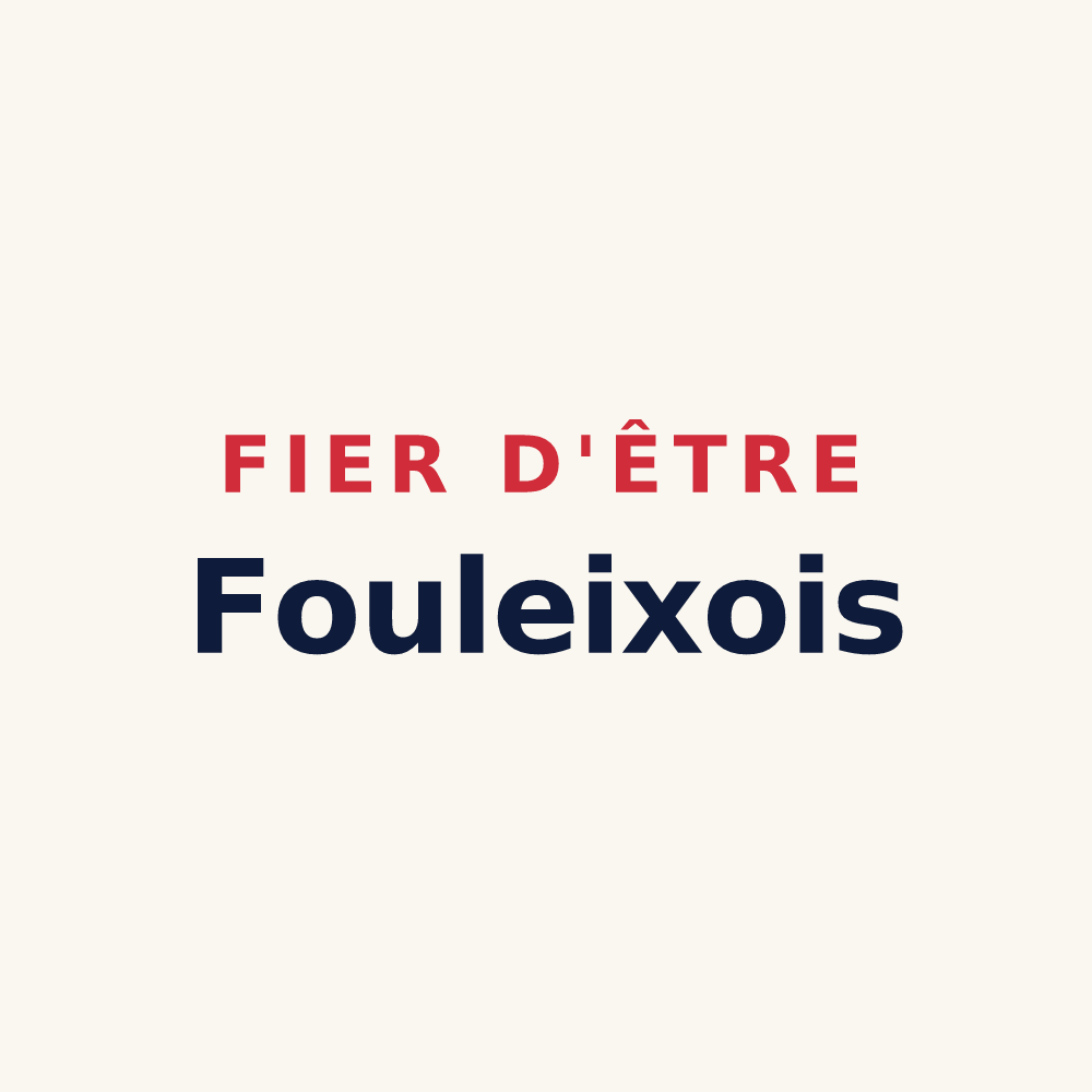 Tasse « Fier d'être Fouleixois » — design pour Fouleix