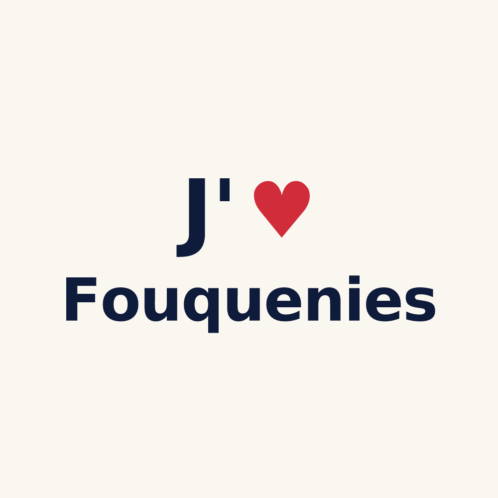 Tasse personnalisée Fouquenies — design J'aime Fouquenies