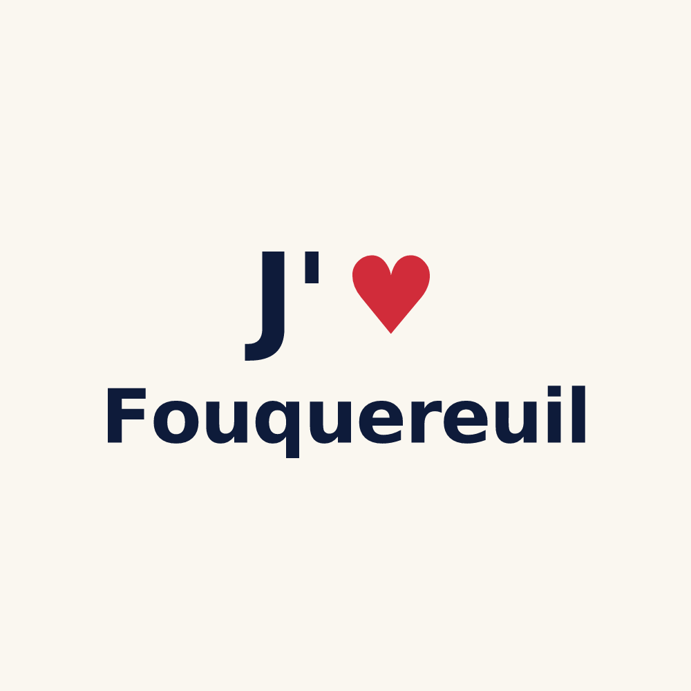Tasse personnalisée Fouquereuil — design J'aime Fouquereuil