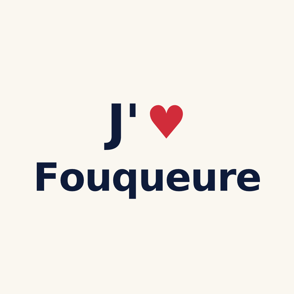 Tasse personnalisée Fouqueure — design J'aime Fouqueure
