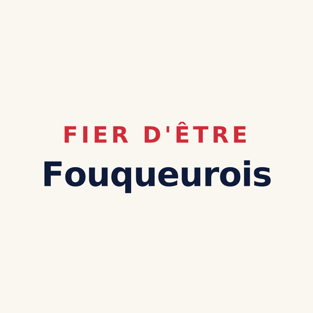 Tasse « Fier d'être Fouqueurois » — design pour Fouqueure