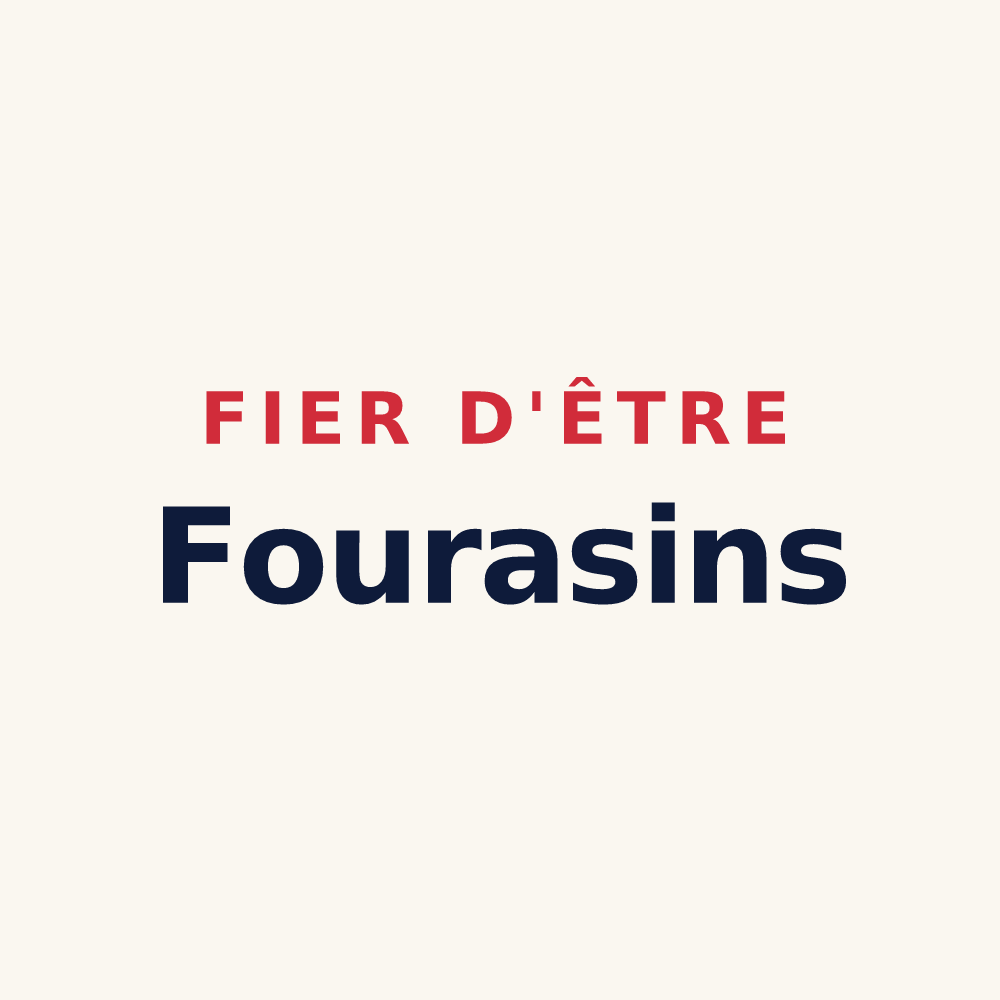 Tasse « Fier d'être Fourasins » — design pour Fouras