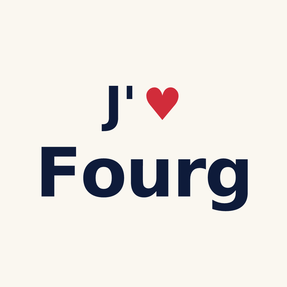 Tasse personnalisée Fourg — design J'aime Fourg