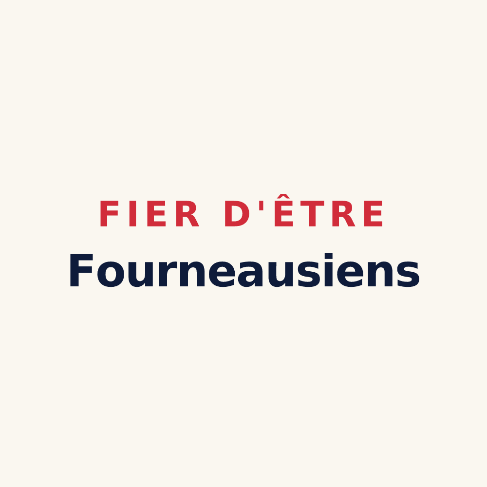 Tasse « Fier d'être Fourneausiens » — design pour Fourneaux