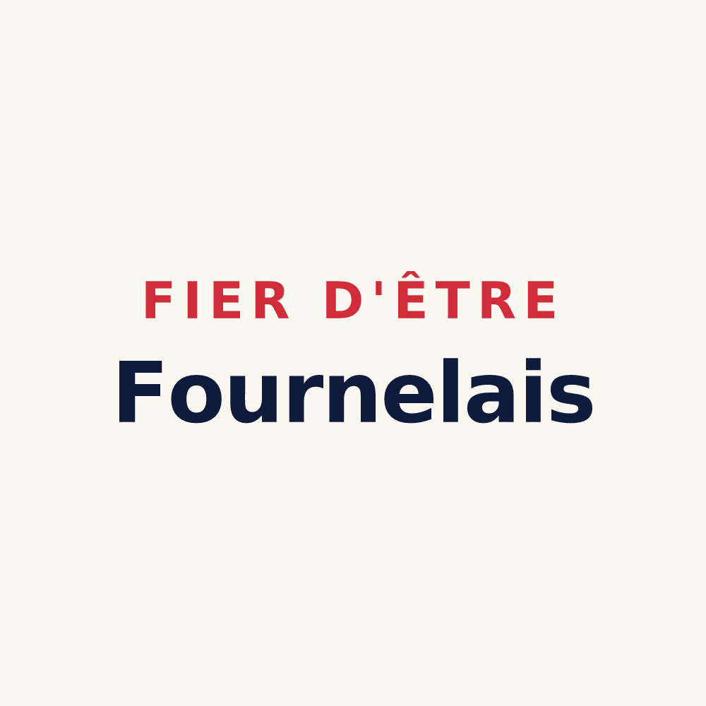 Tasse « Fier d'être Fournelais » — design pour Fournels