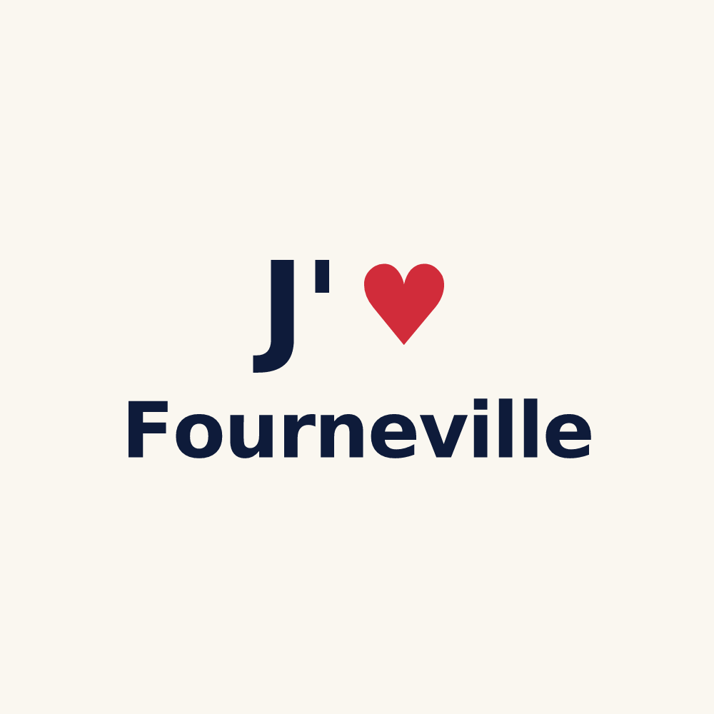 Tasse personnalisée Fourneville — design J'aime Fourneville