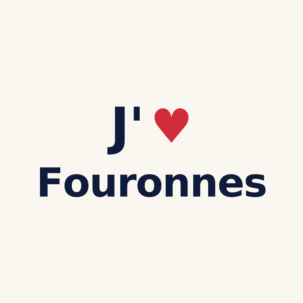 Tasse personnalisée Fouronnes — design J'aime Fouronnes