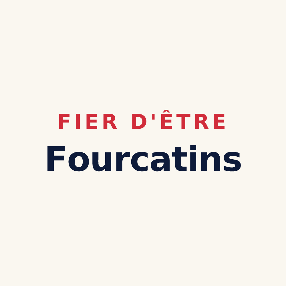 Tasse « Fier d'être Fourcatins » — design pour Fourques