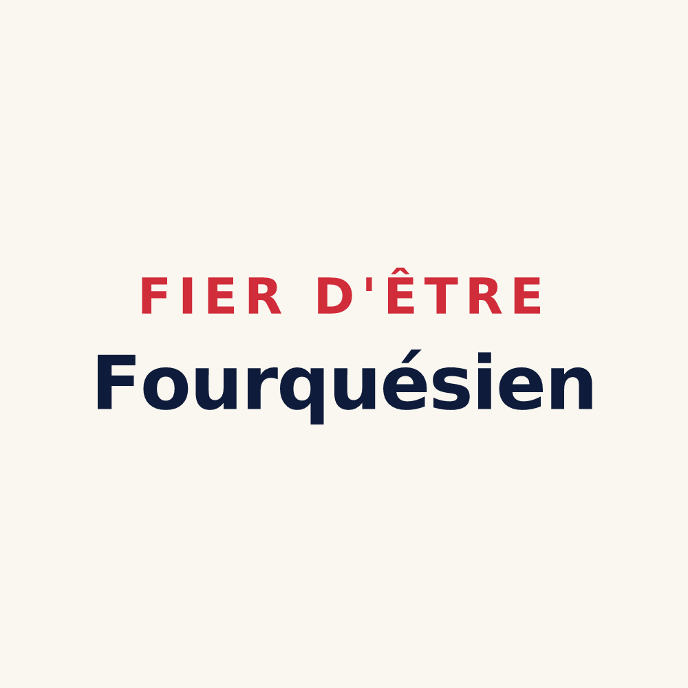 Tasse « Fier d'être Fourquésien » — design pour Fourques