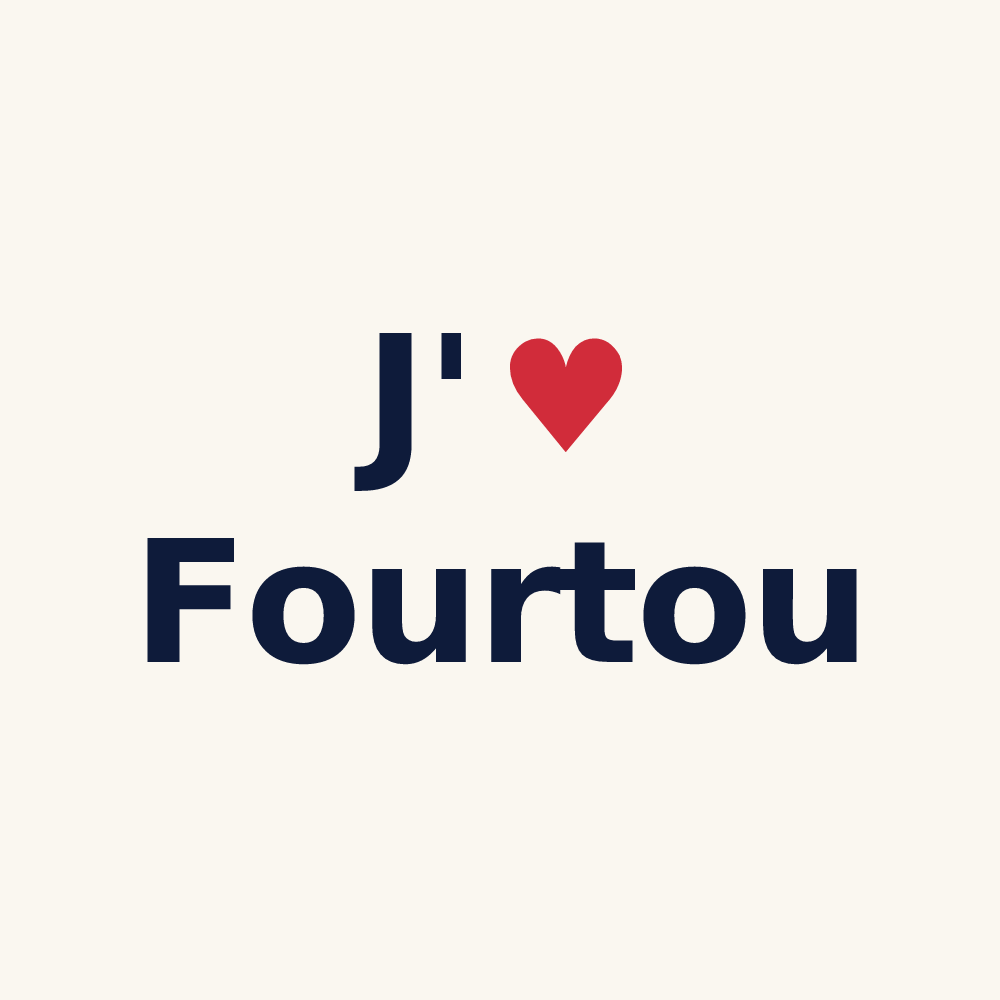 Tasse personnalisée Fourtou — design J'aime Fourtou