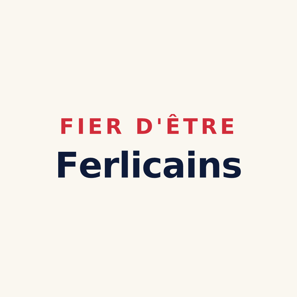 Tasse « Fier d'être Ferlicains » — design pour Fraillicourt