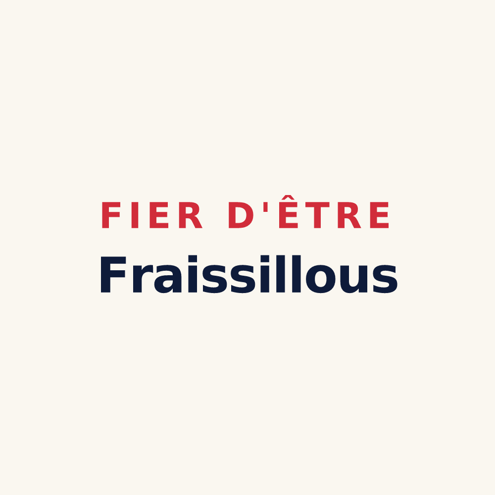 Tasse « Fier d'être Fraissillous » — design pour Fraisses
