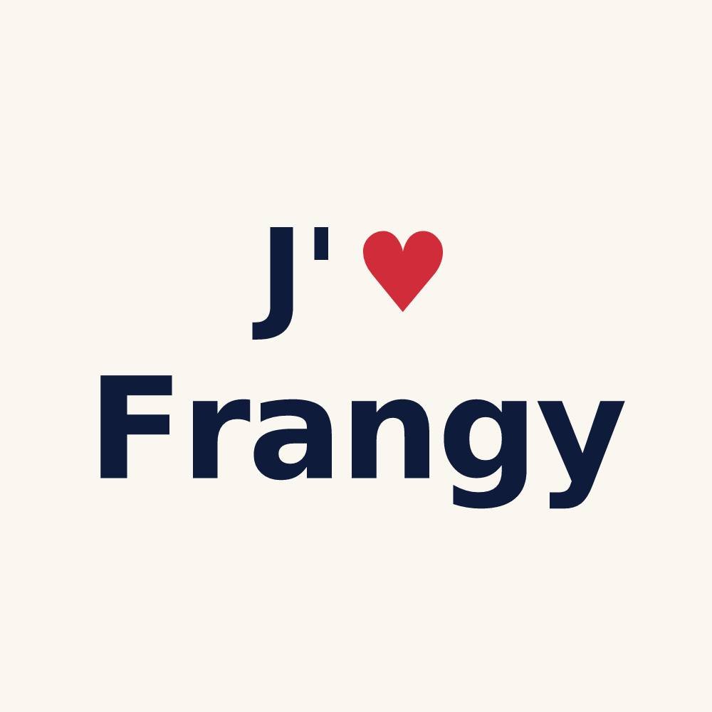 Tasse personnalisée Frangy — design J'aime Frangy