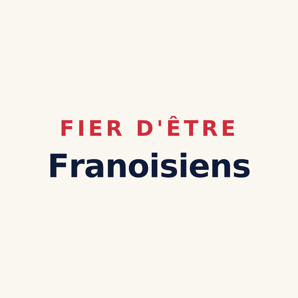 Tasse « Fier d'être Franoisiens » — design pour Franois