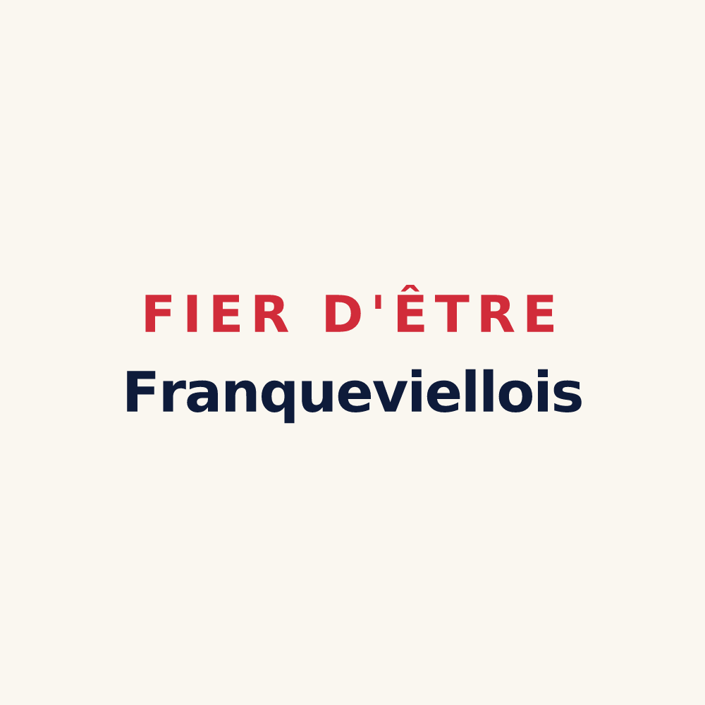 Tasse « Fier d'être Franqueviellois » — design pour Franquevielle