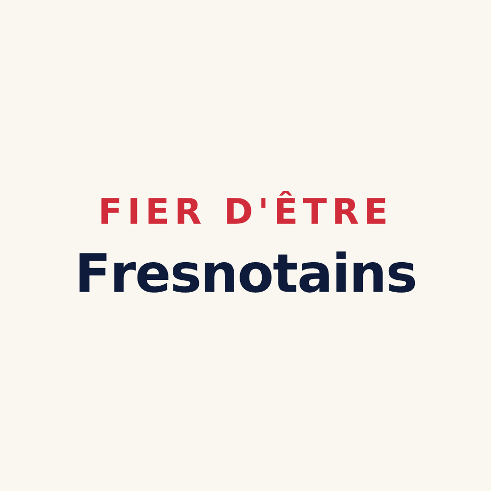 Tasse « Fier d'être Fresnotains » — design pour Frasnoy