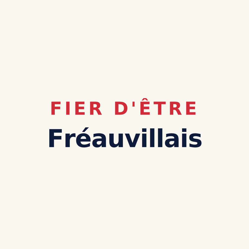 Tasse « Fier d'être Fréauvillais » — design pour Fréauville
