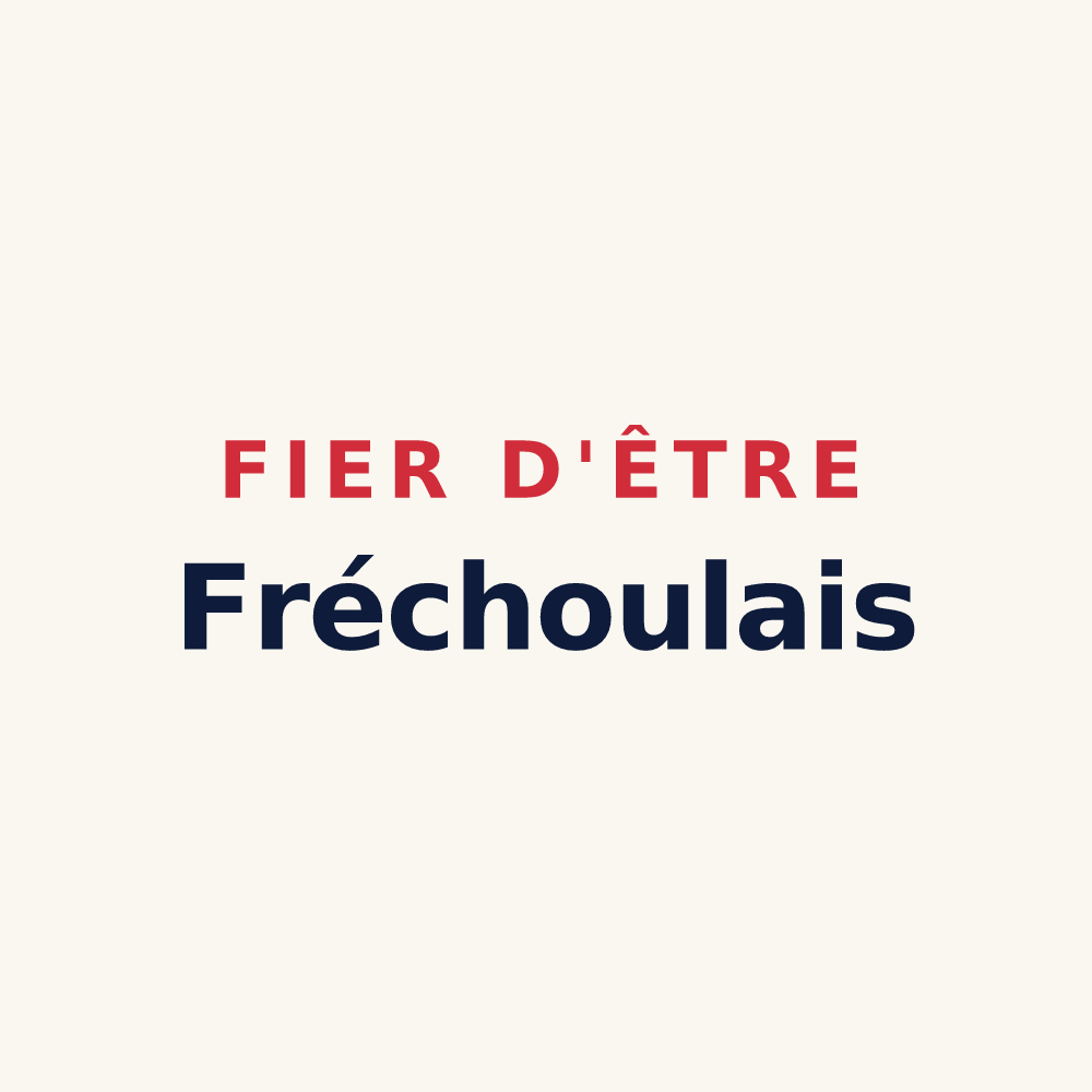 Tasse « Fier d'être Fréchoulais » — design pour Fréchou