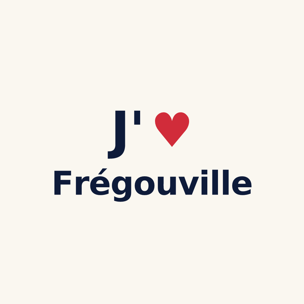 Tasse personnalisée Frégouville — design J'aime Frégouville