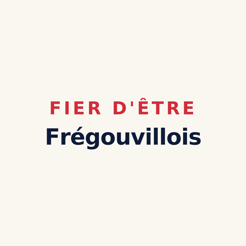 Tasse « Fier d'être Frégouvillois » — design pour Frégouville