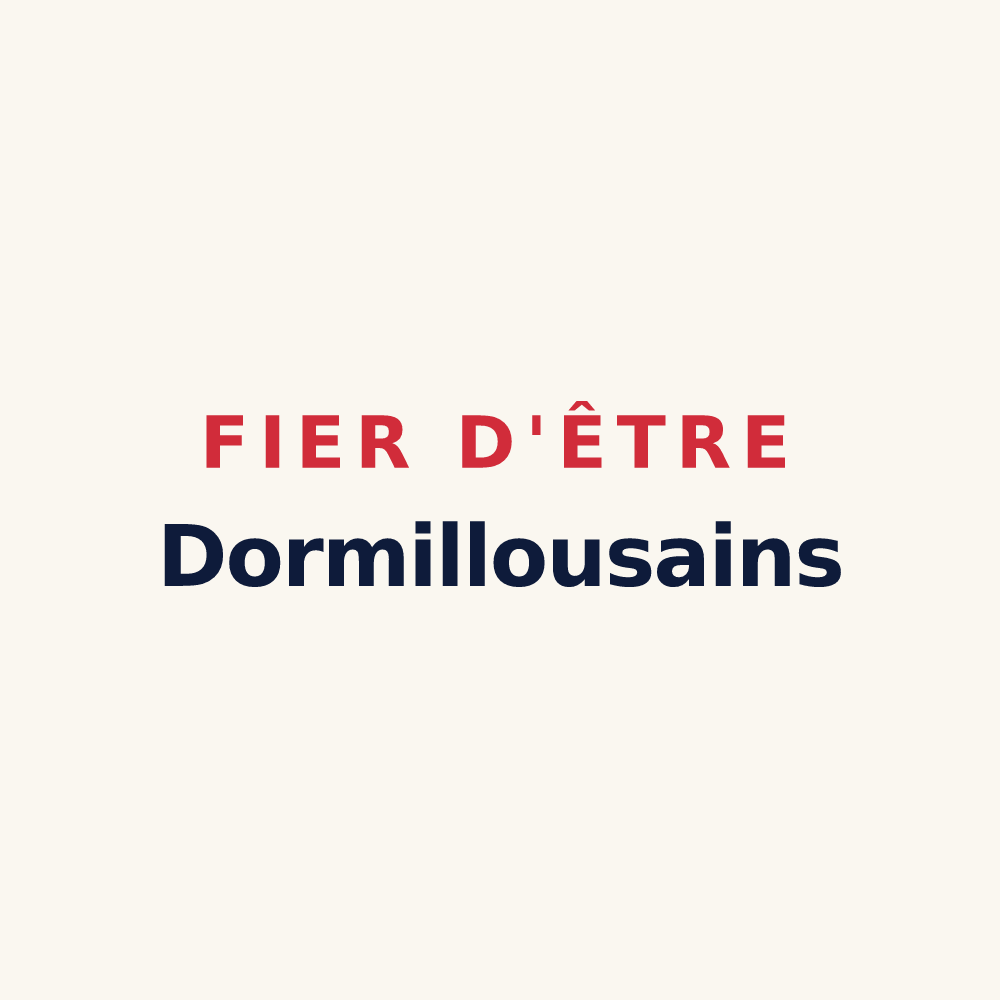 Tasse « Fier d'être Dormillousains » — design pour Freissinières