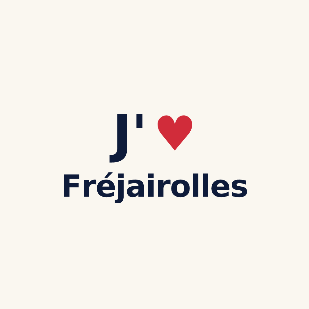 Tasse personnalisée Fréjairolles — design J'aime Fréjairolles