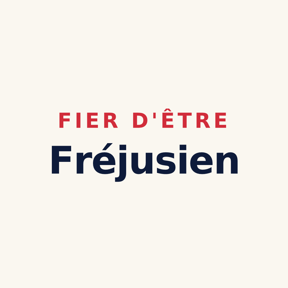 Tasse « Fier d'être Fréjusien » — design pour Fréjus