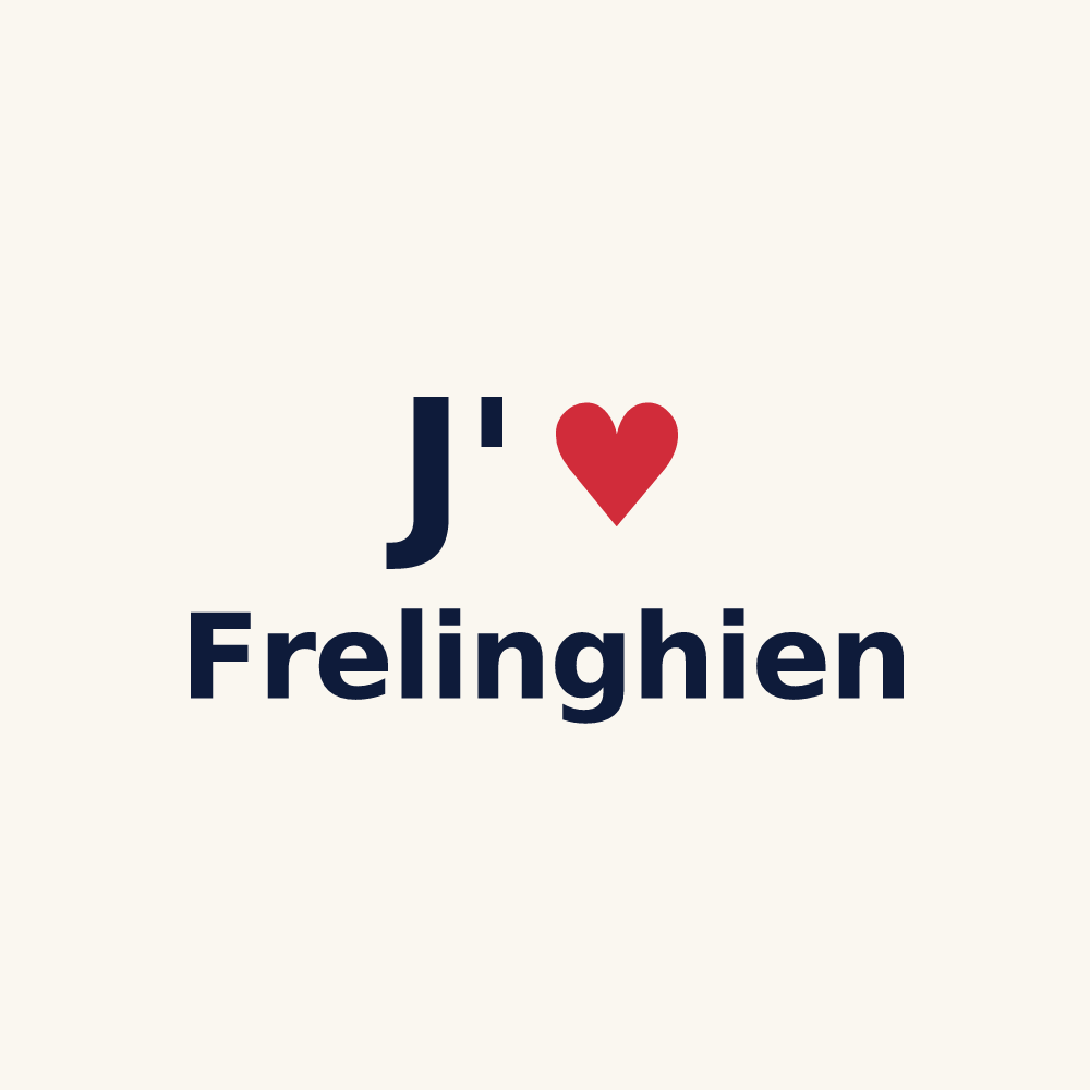 Tasse personnalisée Frelinghien — design J'aime Frelinghien