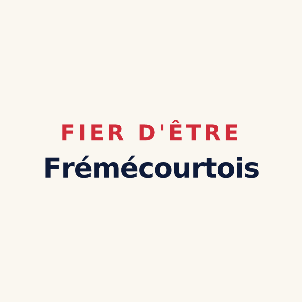 Tasse « Fier d'être Frémécourtois » — design pour Frémécourt