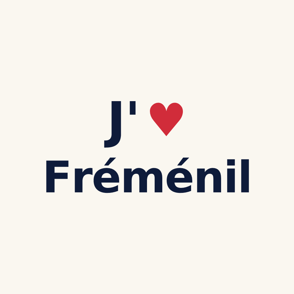Tasse personnalisée Fréménil — design J'aime Fréménil
